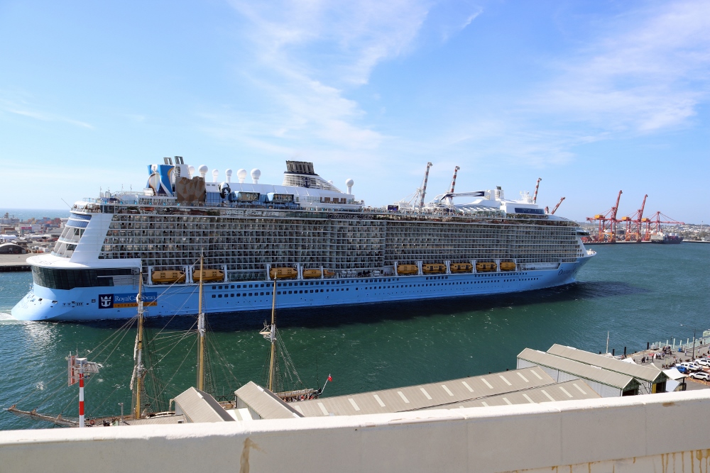 Ovation Of The Seas Arrives At Fremantle